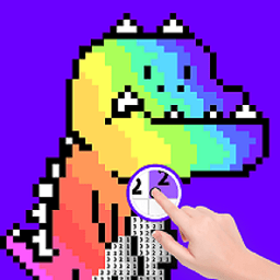 涂色龙像素画画