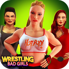 坏女孩摔跤模拟器游戏