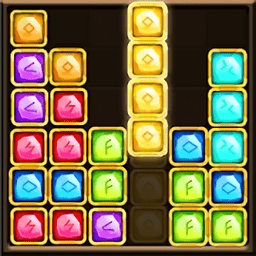魔法符文宝石拼图游戏